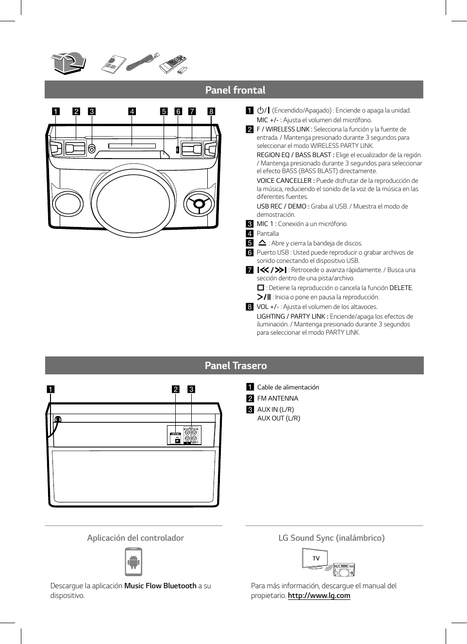 Page 3 of 4 - LG OM4560 User Manual Guide OM4560-FB.DUSALLB SIMPLE NEW SPA MFL69304464