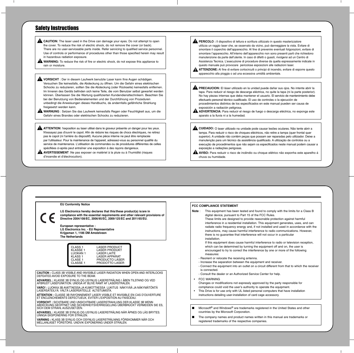 Page 4 of 4 - LG SP80NB60 AP80_GP80_SP80-QSG-0046 User Manual Owner's  File?file Id=KROWM000616352