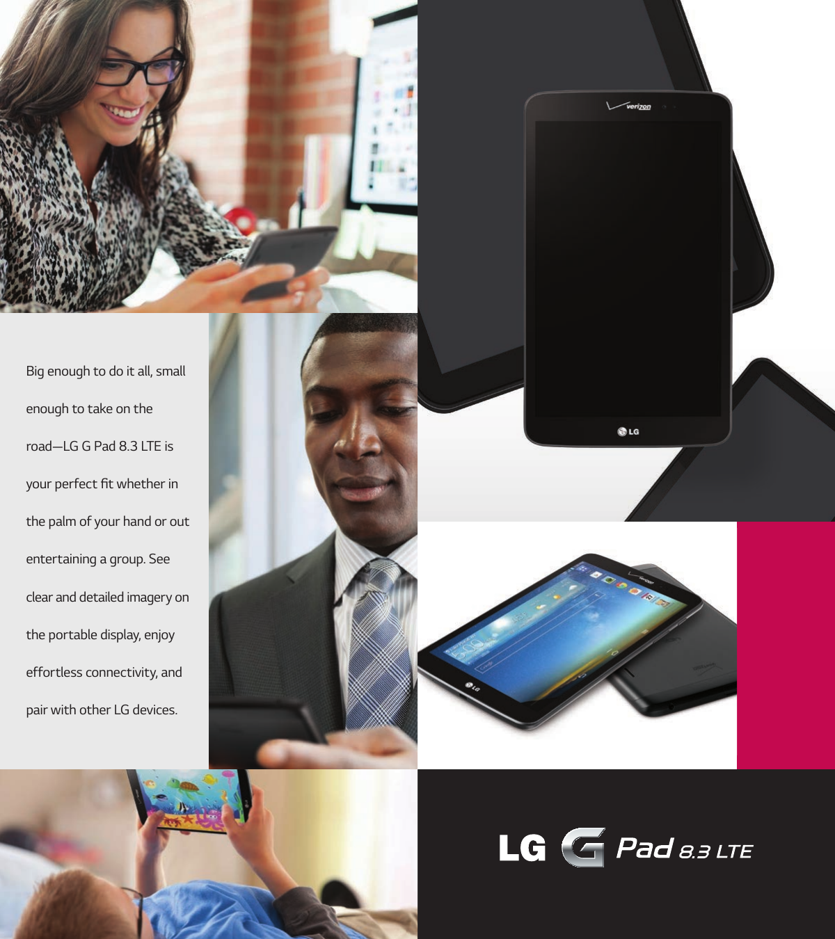 Lg Vk810 User Manual Brochure G Pad 8 3 Lte