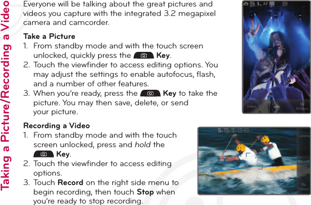 Page 10 of 12 - LG VX11000 User Manual Quick Start Guide En VTouch QSG