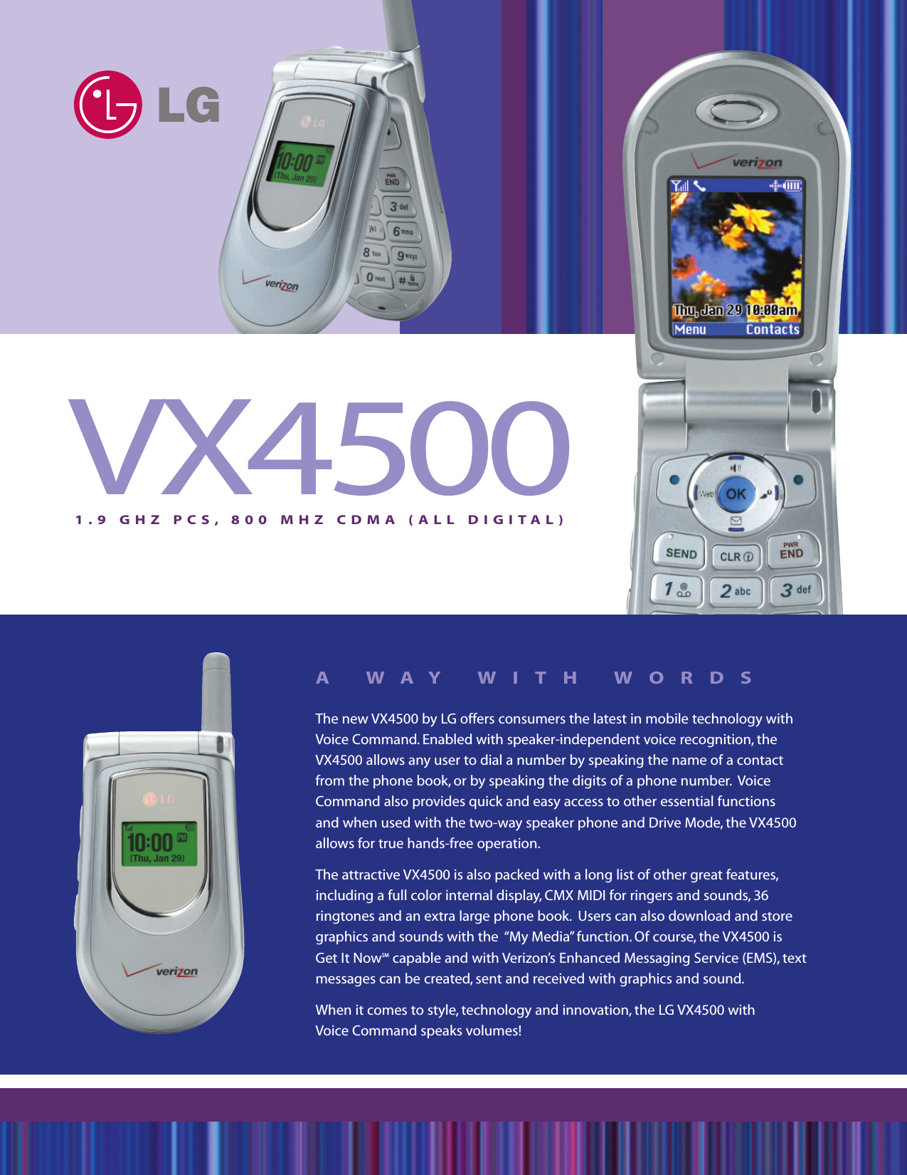 lg vx 4500