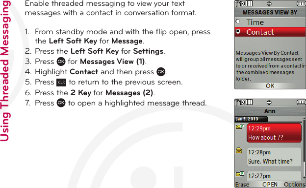 Page 3 of 6 - LG VX5600 User Manual Quick Start Guide Accolade QSG