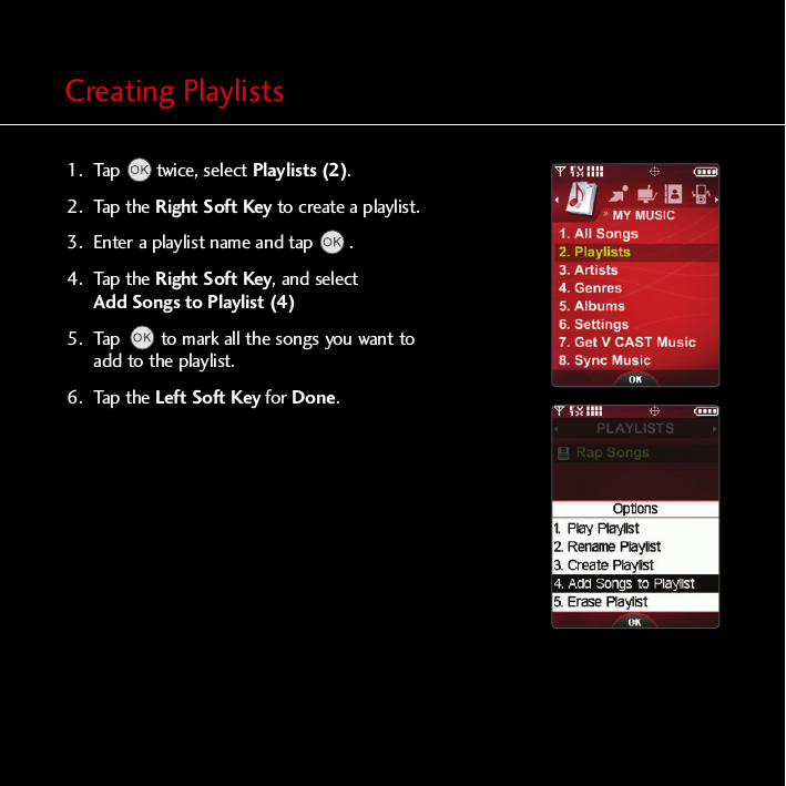 Page 6 of 12 - LG VX8500 Pink QSG_chocolate_rev1.2G User Manual Quick Start Guide Chocolate QSG E