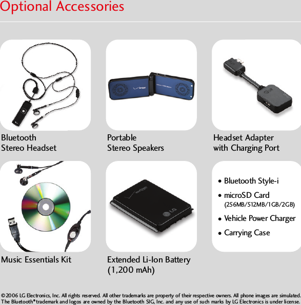 Page 7 of 12 - LG VX8500 Pink QSG_chocolate_rev1.2G User Manual Quick Start Guide Chocolate QSG E
