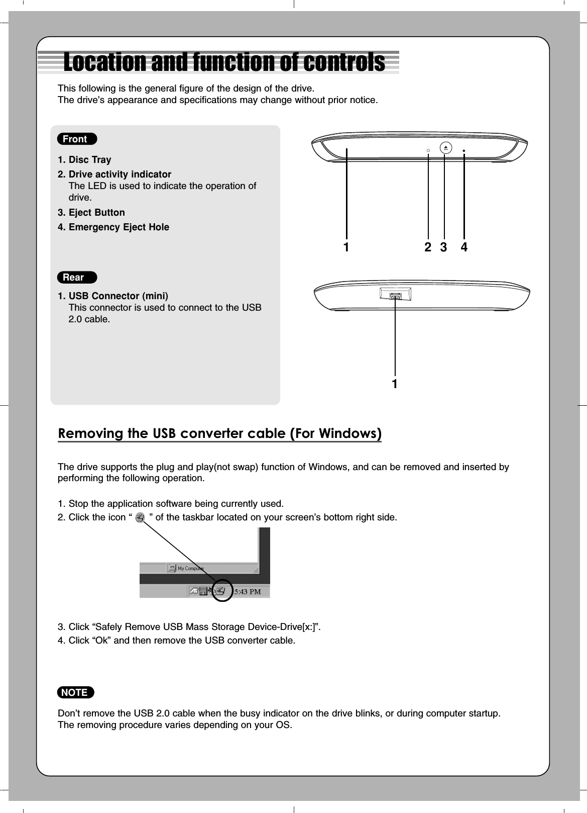 Page 2 of 4 - LG WP40NB30 BP40-QSG-7898 User Manual Owner's