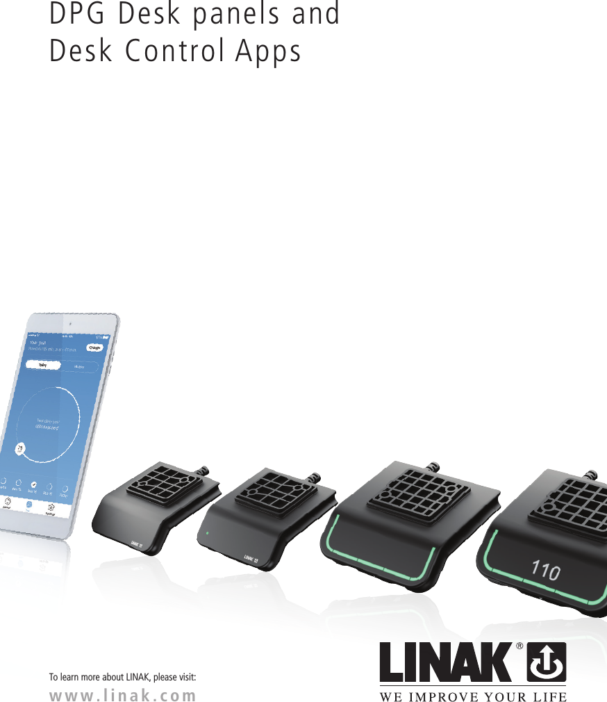 Page 1 of 28To learn more about LINAK, please visit:www.linak.comUSER MANUALDPG Desk panels andDesk Control Apps