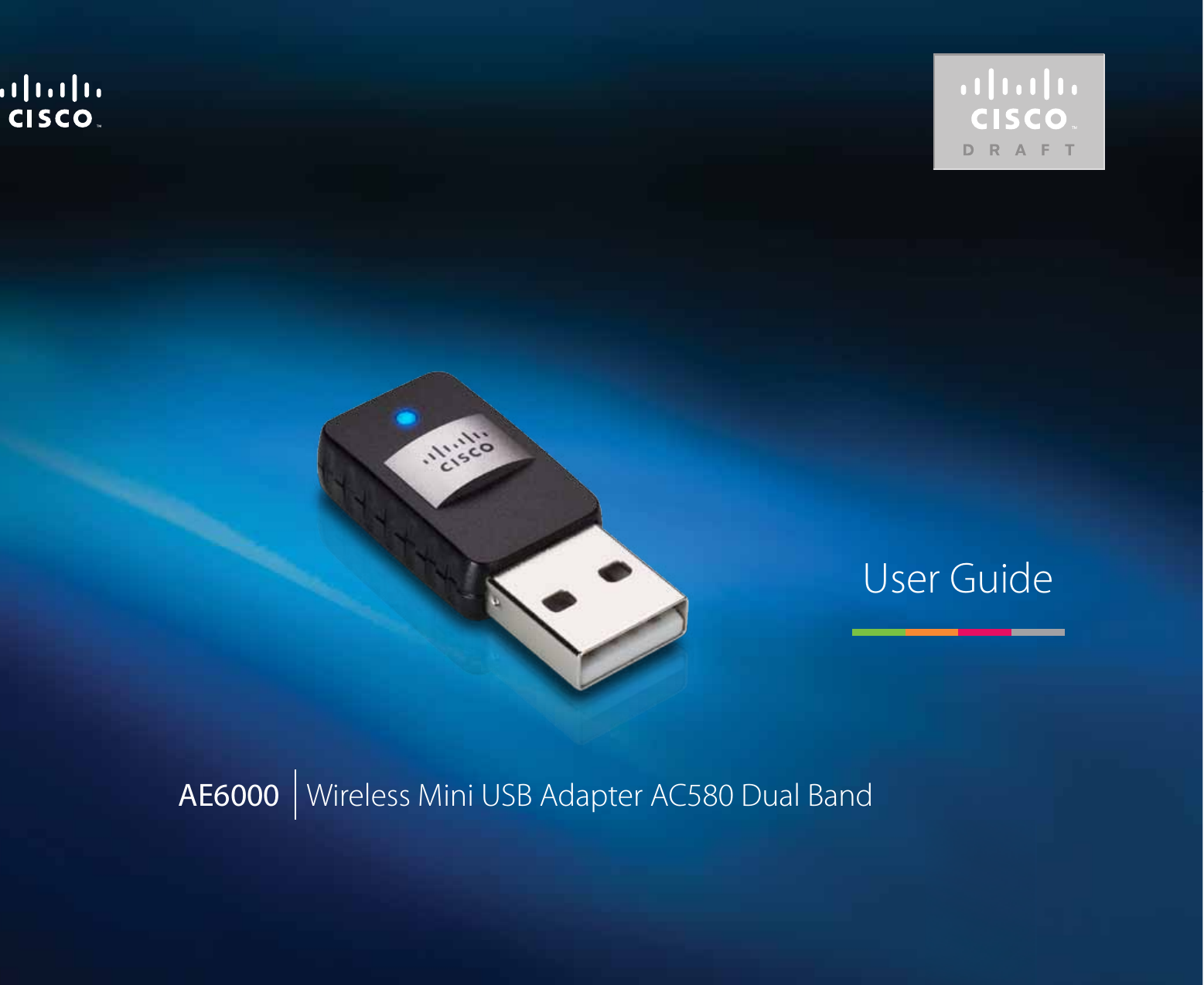 aUser GuideAE6000 Wireless Mini USB Adapter AC580 Dual Band