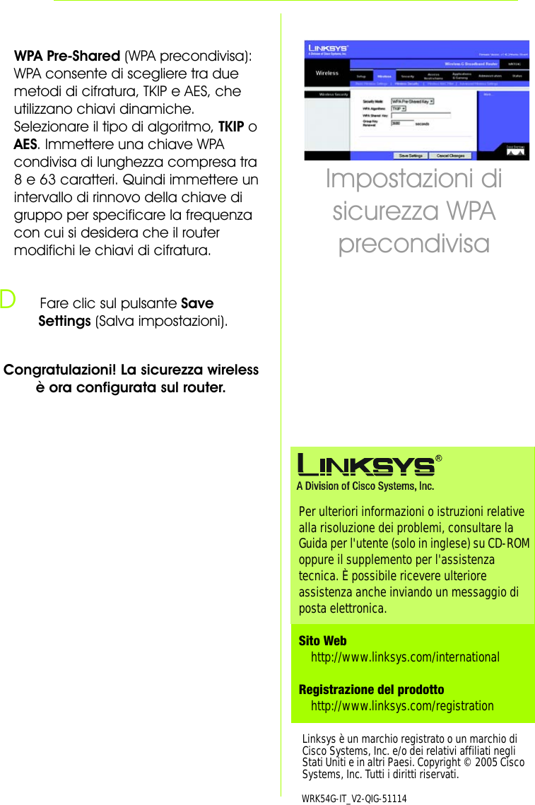 Page 45 of LINKSYS WRK54GV3 Wireless-G Broadband Router with 4-Port Switch User Manual Manual 1
