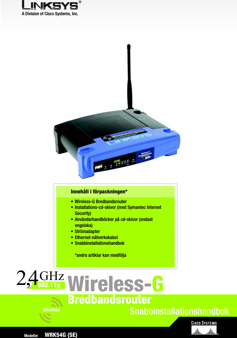 Page 64 of LINKSYS WRK54GV3 Wireless-G Broadband Router with 4-Port Switch User Manual Manual 1