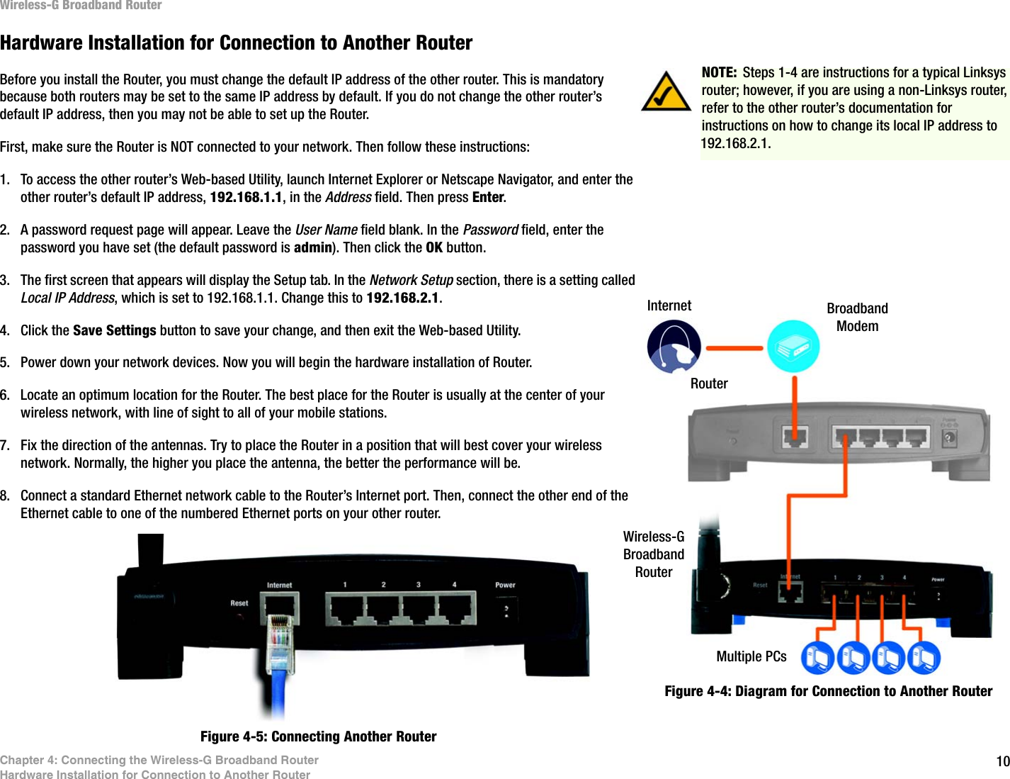 Page 88 of LINKSYS WRK54GV3 Wireless-G Broadband Router with 4-Port Switch User Manual Manual 1