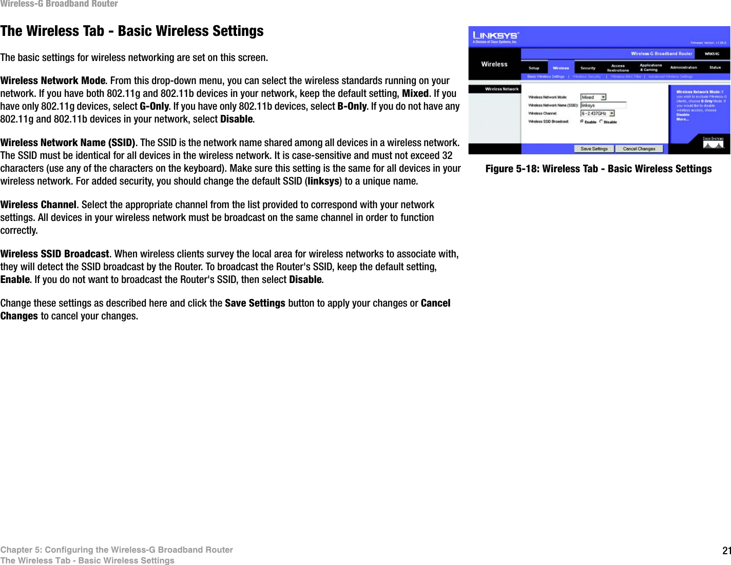 Page 99 of LINKSYS WRK54GV3 Wireless-G Broadband Router with 4-Port Switch User Manual Manual 1