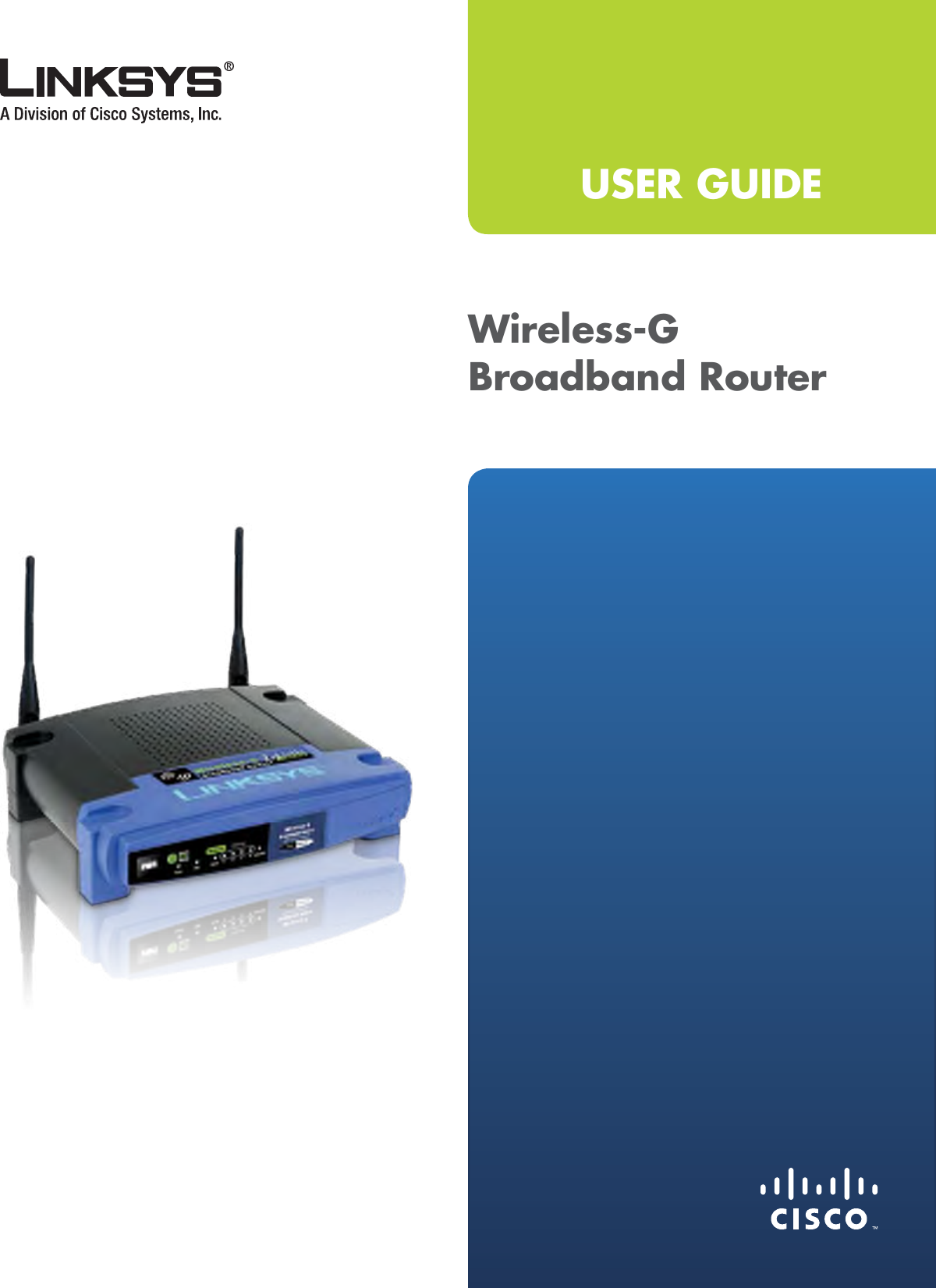 USER GUIDE Wireless-G Broadband Router 