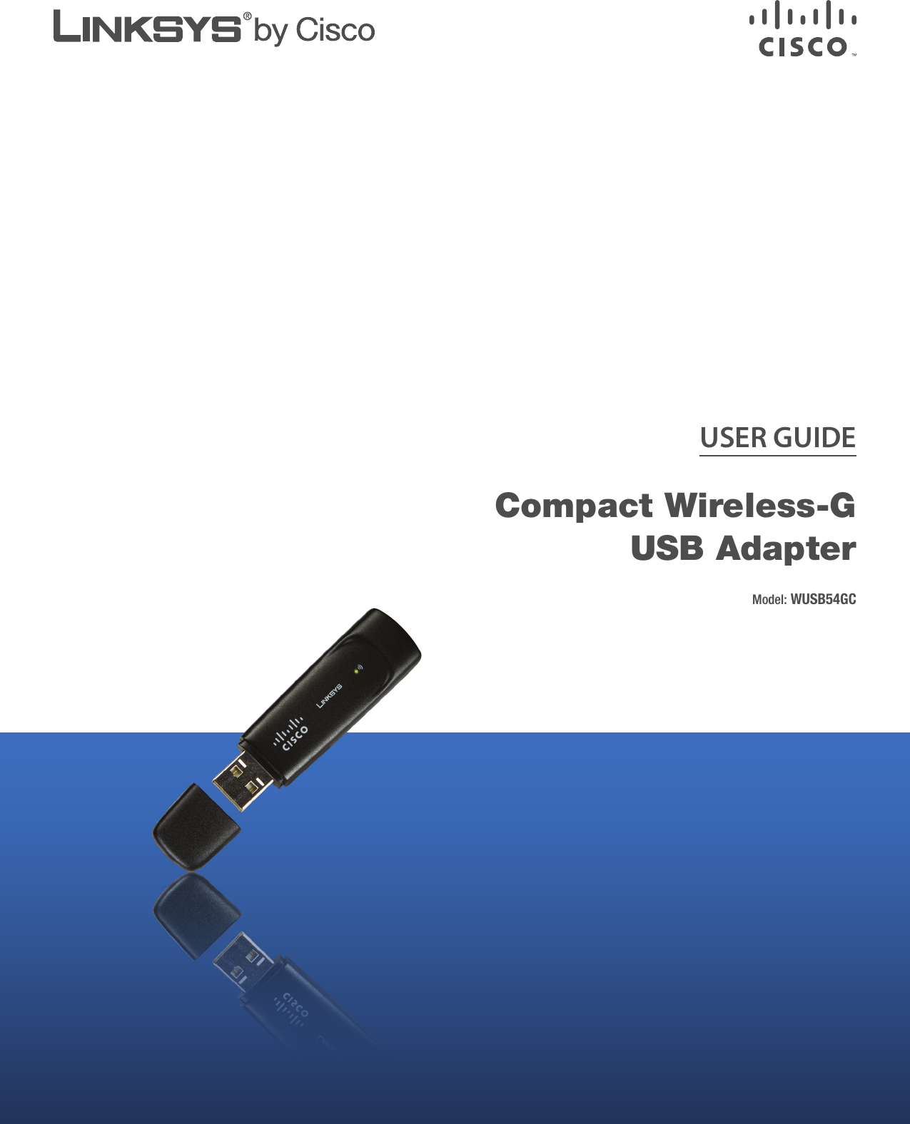 USER GUIDECompact Wireless-G  USB AdapterModel: WUSB54GC