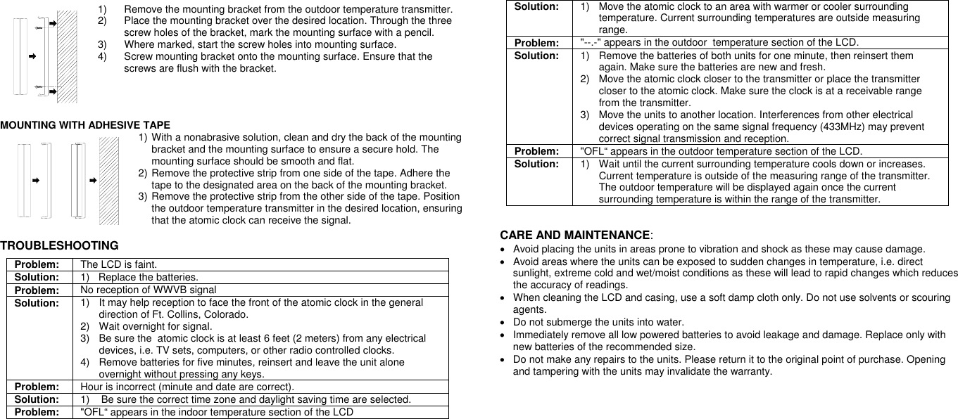 Page 7 of 10 - La-Crosse-Technology La-Crosse-Technology-Ws-6118-Users-Manual WS-6118