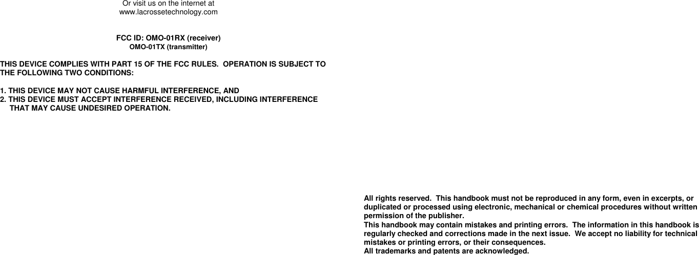 Page 9 of 10 - La-Crosse-Technology La-Crosse-Technology-Ws-6118-Users-Manual WS-6118