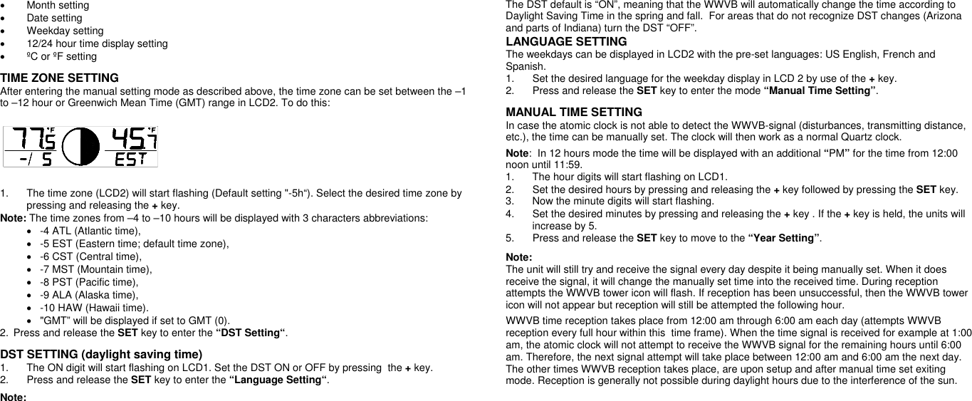 Page 3 of 10 - La-Crosse-Technology La-Crosse-Technology-Ws-8117-Users-Manual WS-8117