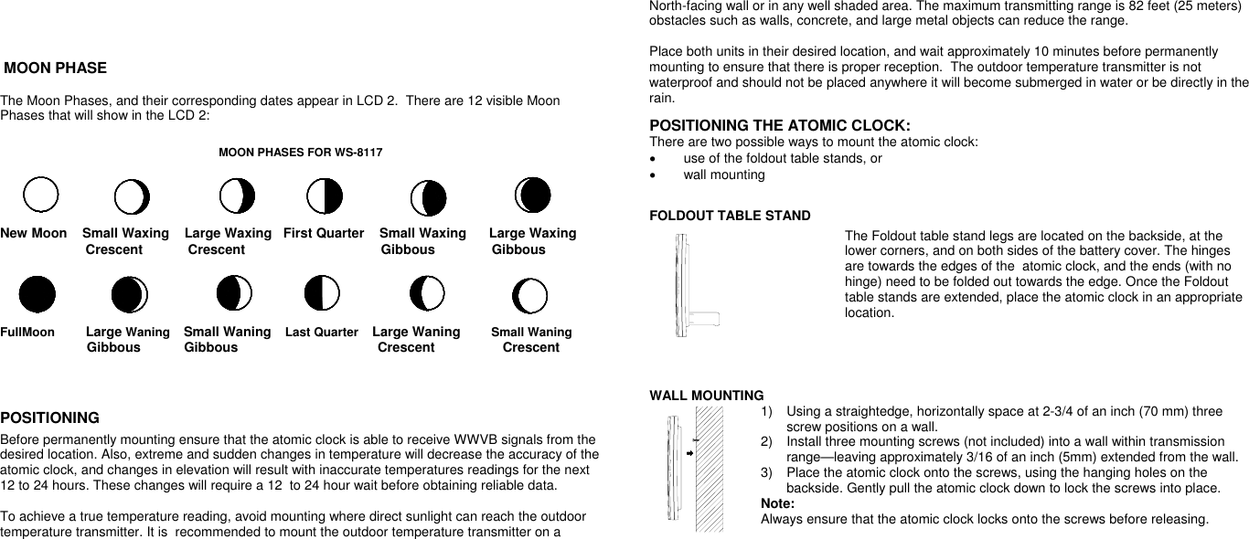 Page 6 of 10 - La-Crosse-Technology La-Crosse-Technology-Ws-8117-Users-Manual WS-8117