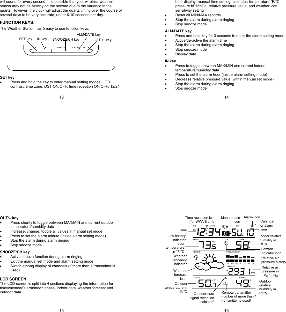 Page 4 of 12 - La-Crosse-Technology La-Crosse-Technology-Ws-9057U-Users-Manual-  La-crosse-technology-ws-9057u-users-manual