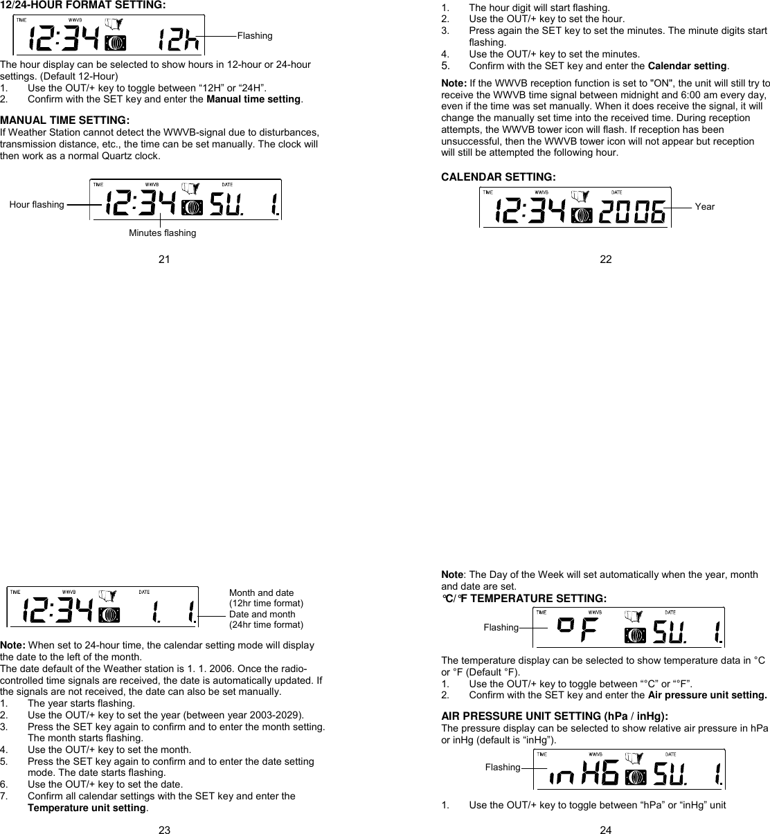 Page 6 of 12 - La-Crosse-Technology La-Crosse-Technology-Ws-9057U-Users-Manual-  La-crosse-technology-ws-9057u-users-manual