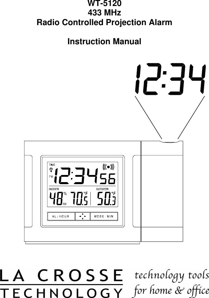 La Crosse Technology Wt 5120 Users Manual