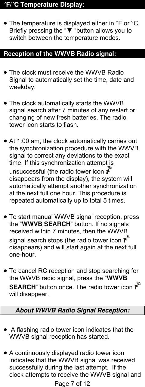 Page 7 of 12 - La-Crosse-Technology La-Crosse-Technology-Wt-8005U-Users-Manual-  La-crosse-technology-wt-8005u-users-manual