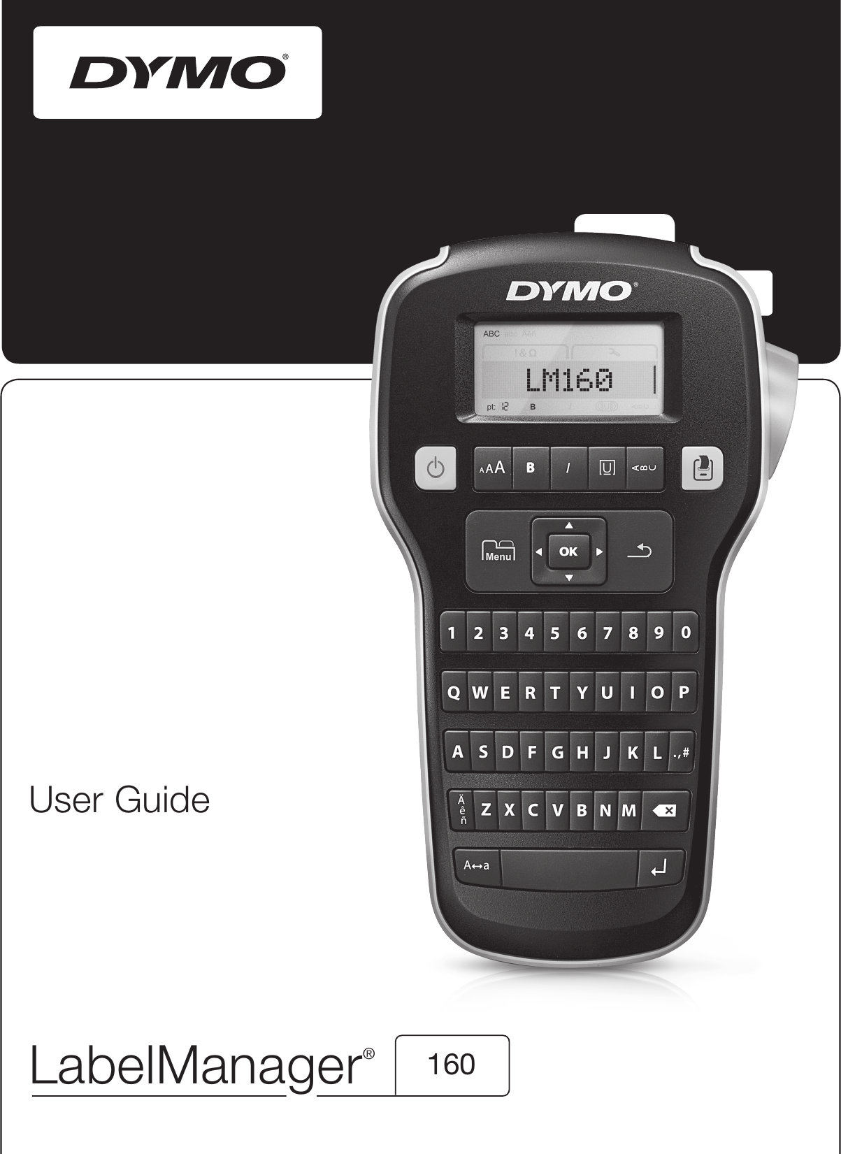 Page 1 of 11 - LabelZone Dymo Lm 160 LabelManager User Guide Manual