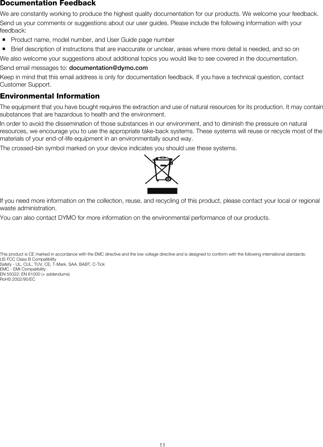 Page 11 of 11 - LabelZone Dymo Lm 160 LabelManager User Guide Manual