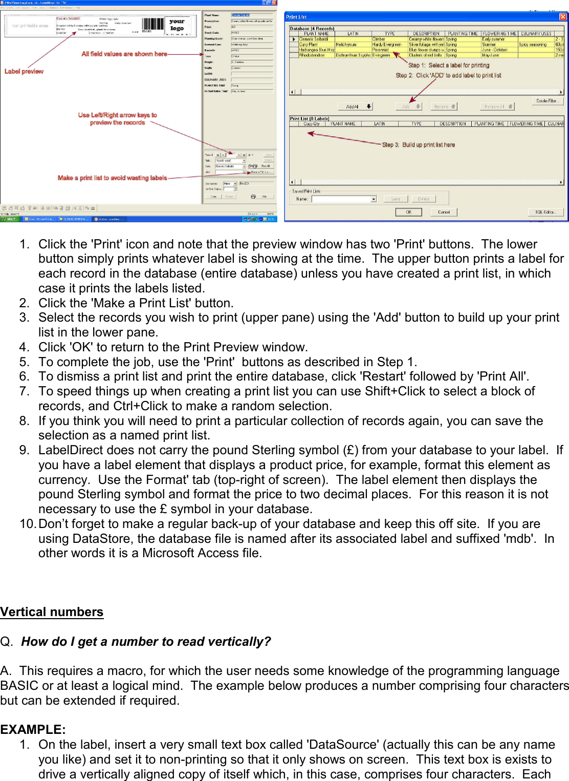 Page 10 of 11 - LabelZone Labeldirect Howto  User Manual Label Direct How To