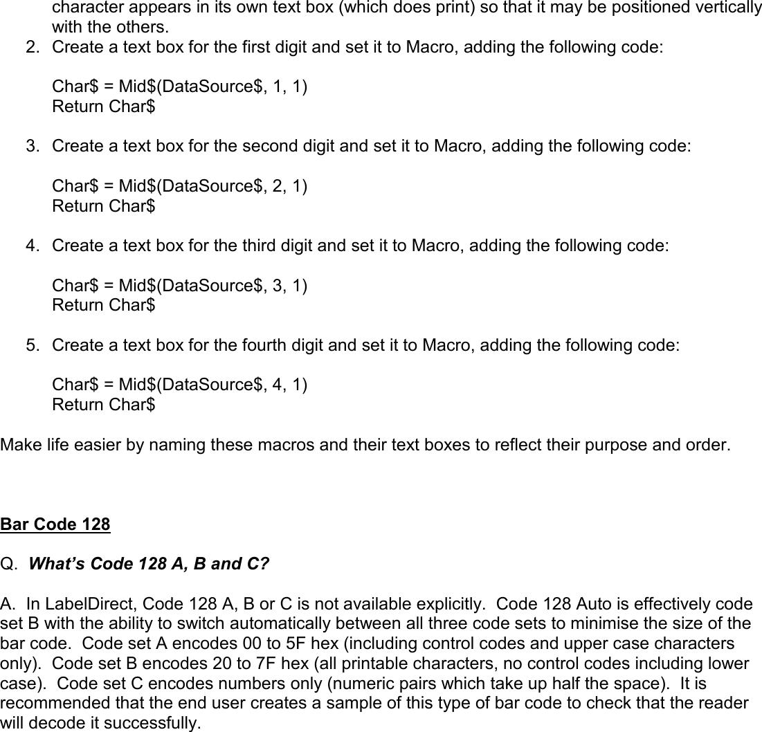 Page 11 of 11 - LabelZone Labeldirect Howto  User Manual Label Direct How To