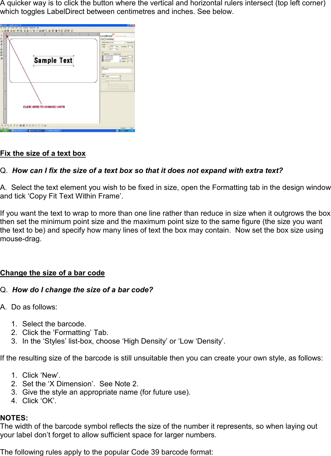 Page 4 of 11 - LabelZone Labeldirect Howto  User Manual Label Direct How To