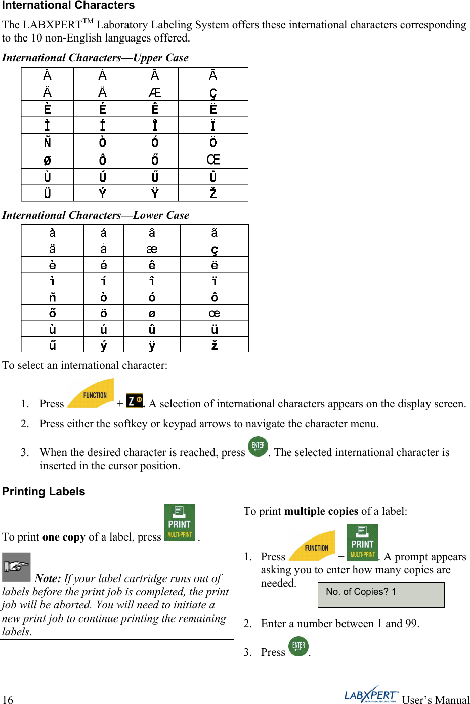 Labelzone Labxpert User Manual Copyright