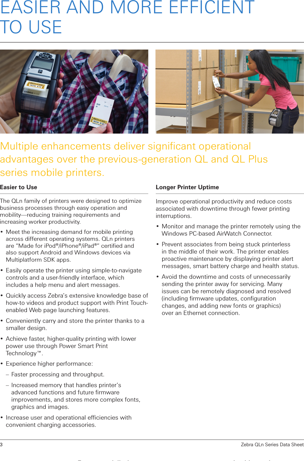 Page 3 of 6 - LabelZone Qlnseries-Datasheet User Manual