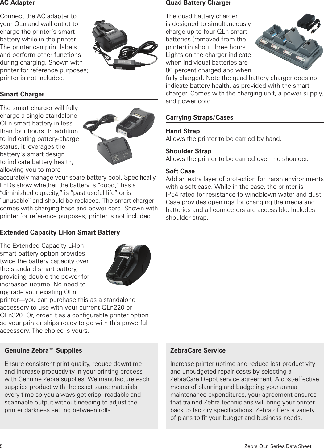 Page 5 of 6 - LabelZone Qlnseries-Datasheet User Manual