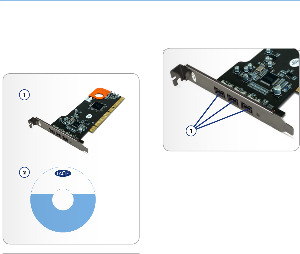 lacie firewire 800 pci card