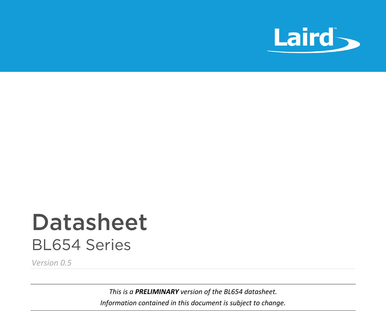 laird-technologies-bl654-bluetooth-5-0-ble-data-module-user-manual