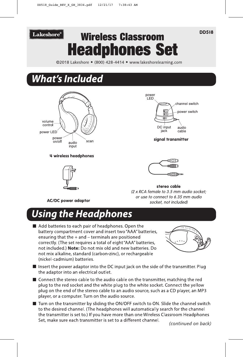 DD518_Guide_REV_X_GH_3834.pdf 12/21/17 7:38:43 AM