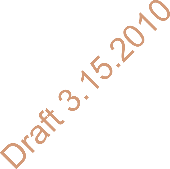 Draft 3.15.2010