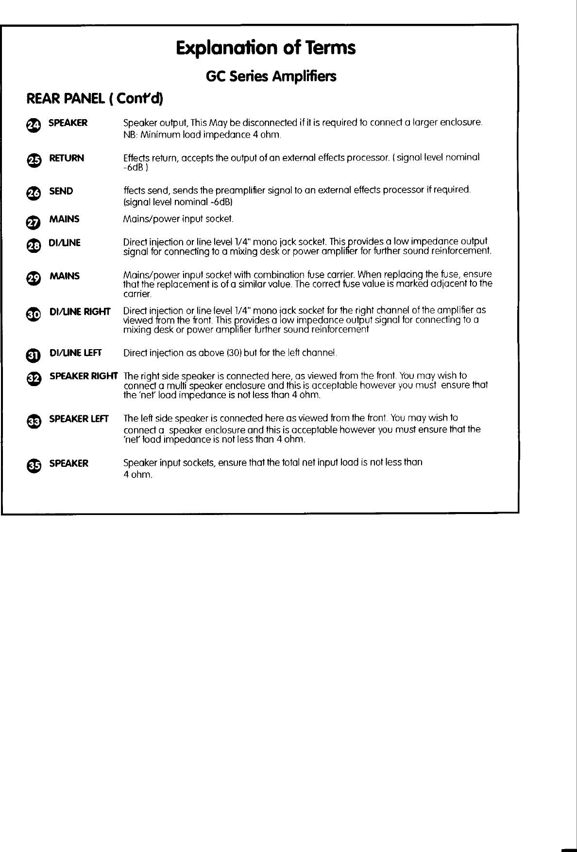 Page 6 of 6 - Laney-Amplification Laney-Amplification-Laney-Amplification-Musical-Instrument-Amplifier-Gc30-Users-Manual-  Laney-amplification-laney-amplification-musical-instrument-amplifier-gc30-users-manual