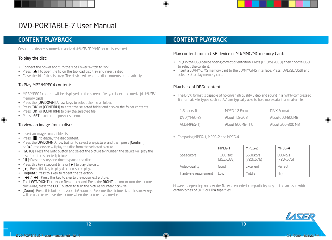 Page 7 of 9 - Laser Laser-Dvd-Portable-7-Users-Manual- DVD-PORTABLE-7_user_manual  Laser-dvd-portable-7-users-manual