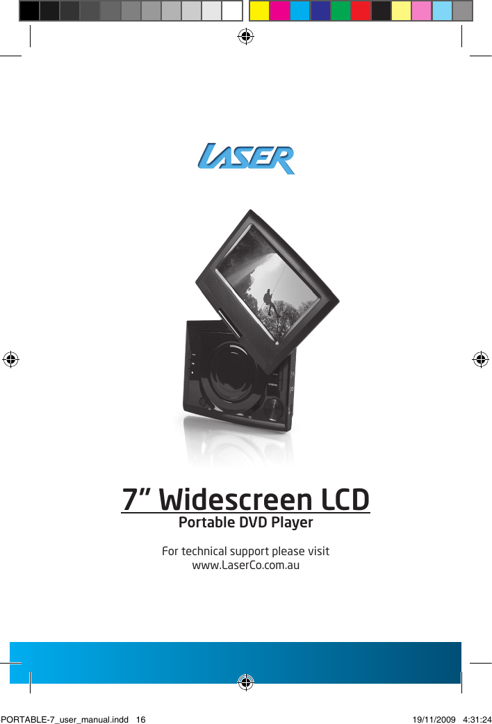 Laser Portable Dvd Player 7 A B C Learn