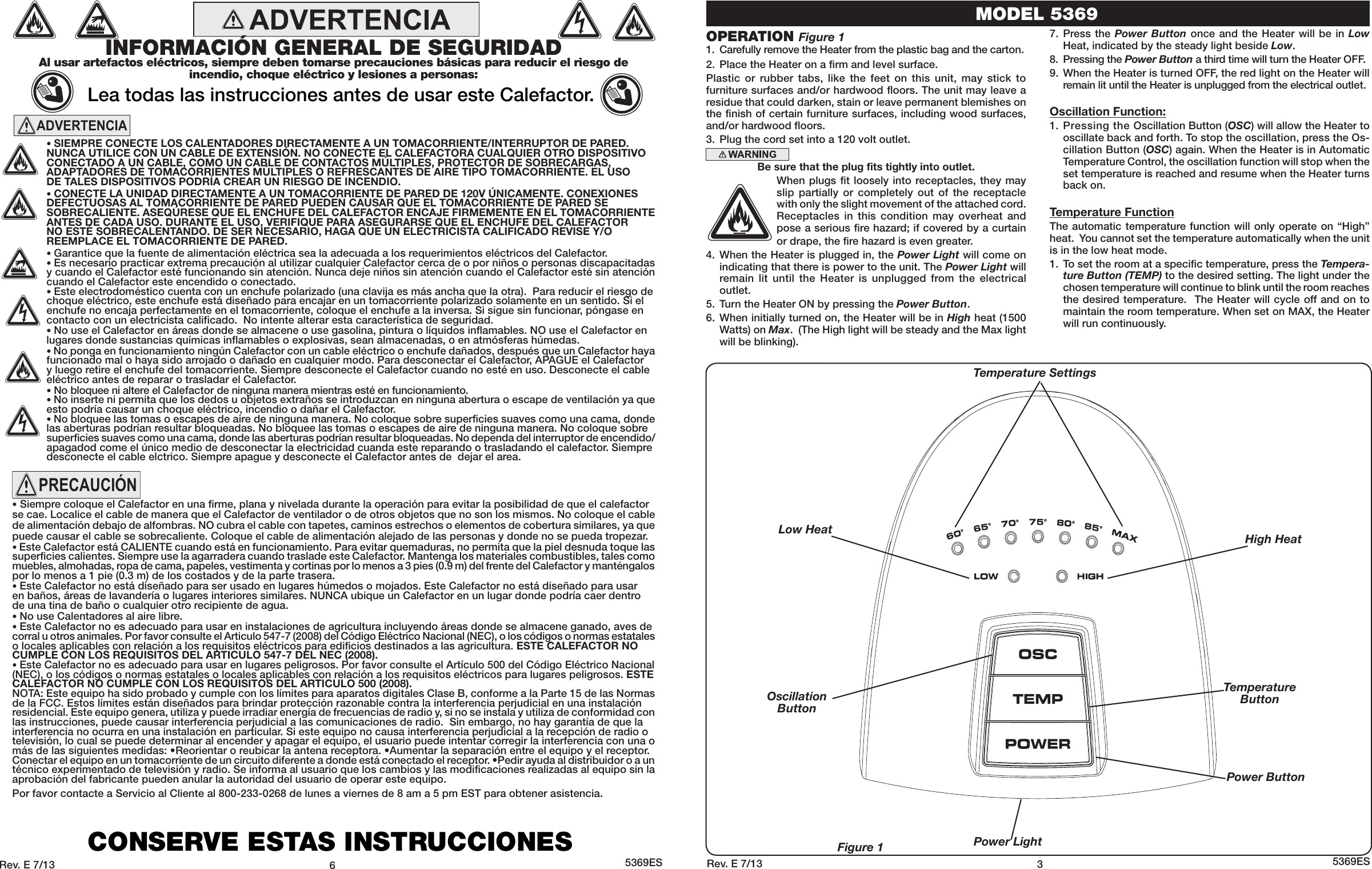 Page 3 of 4 - Lasko 5369 User Manual  To The 820fd5b7-554c-41d9-adf5-8d2b725c2de6