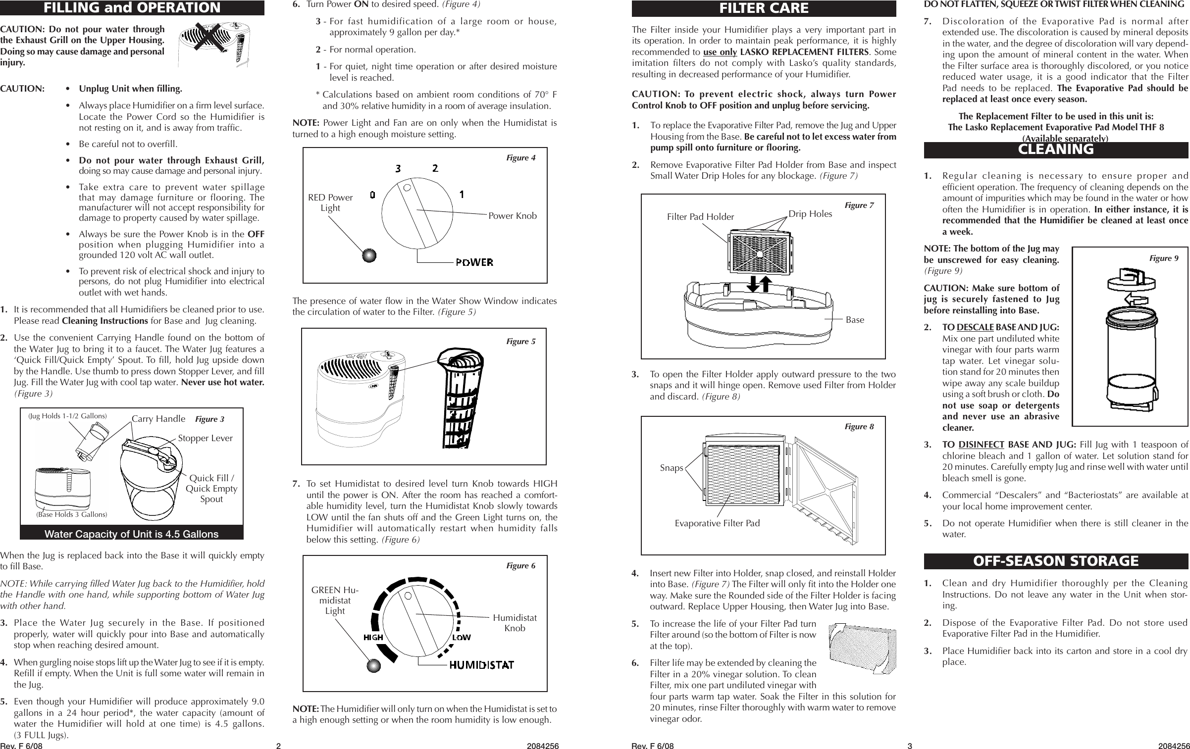 Page 2 of 2 - Lasko Lasko-1128-Users-Manual-  Lasko-1128-users-manual