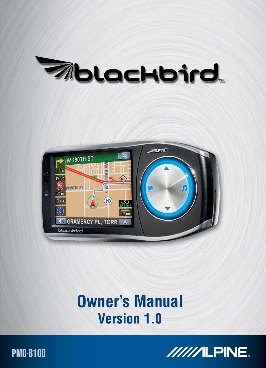 PMD-B100Owner’s ManualVersion 1.0