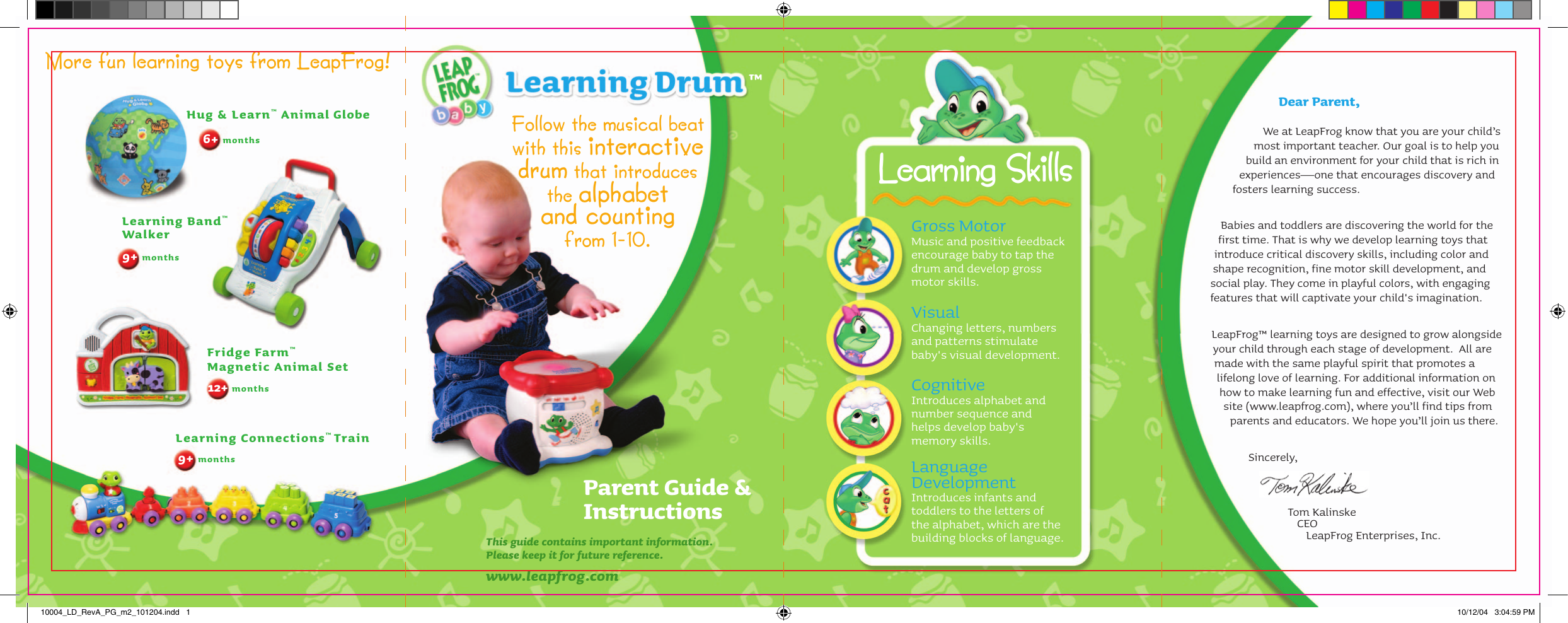 leapfrog baby drum