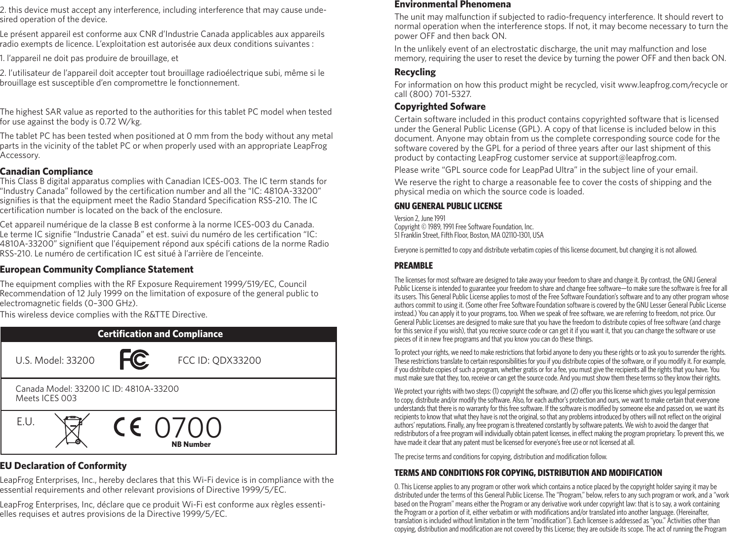 Page 5 of 6 - Leapfrog Leapfrog-Leappad-Ultra-Parent-Guide-And-Instructions-  Leapfrog-leappad-ultra-parent-guide-and-instructions