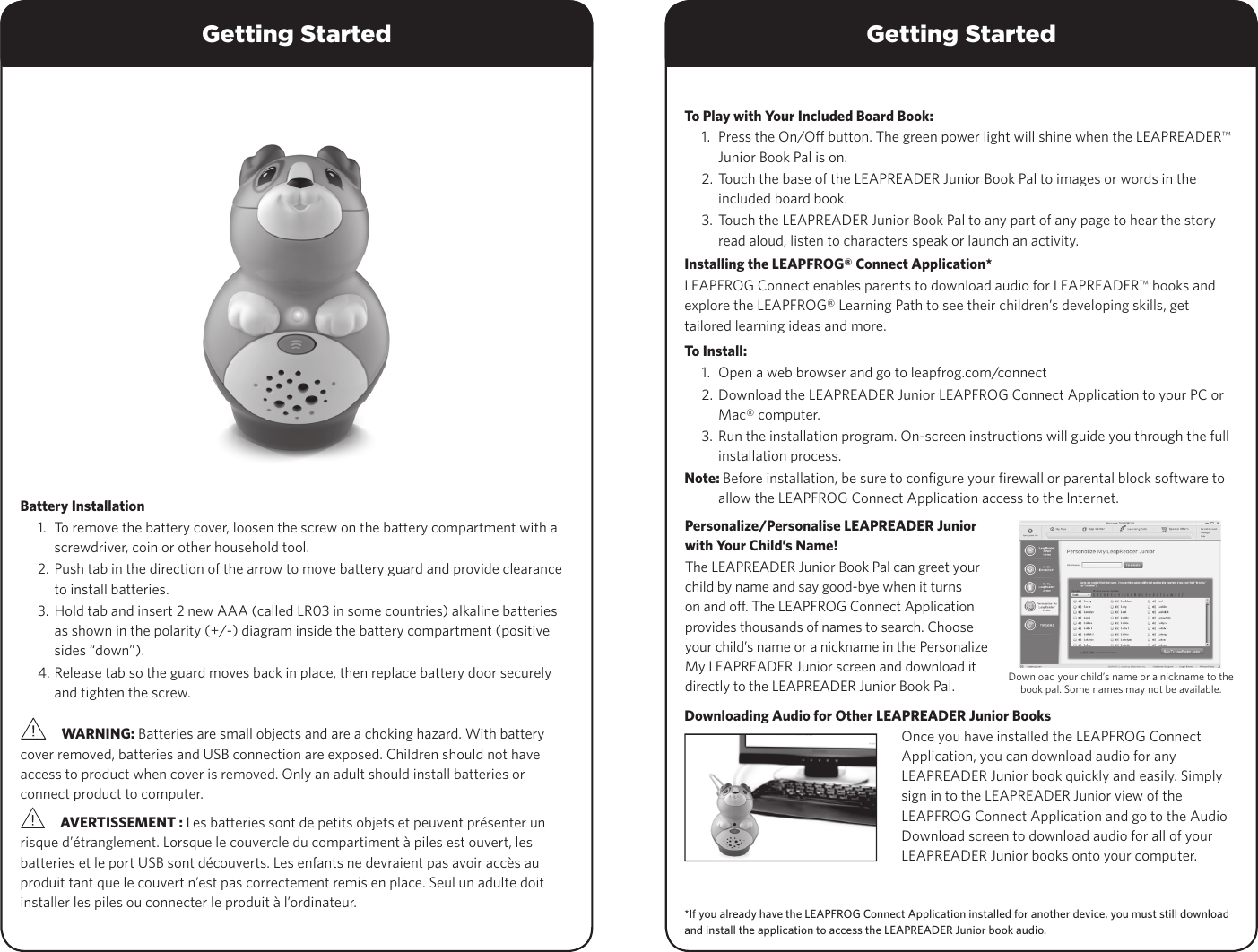 Page 2 of 6 - Leapfrog Leapfrog-Leapreader-Junior-Parent-Guide-And-Instructions-  Leapfrog-leapreader-junior-parent-guide-and-instructions