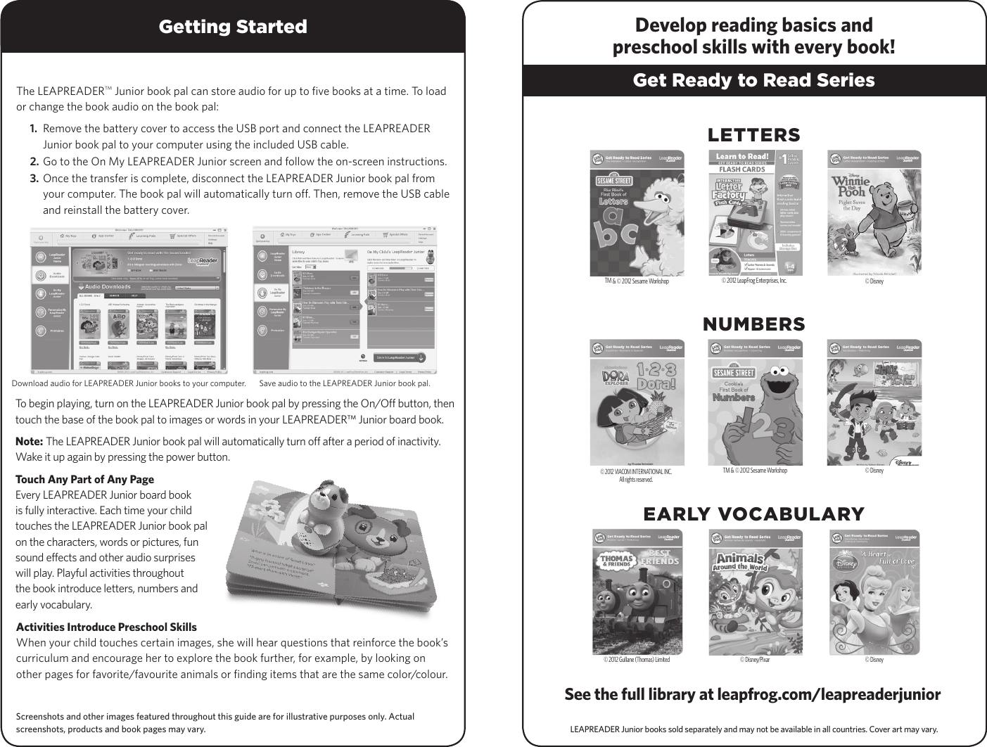 Page 3 of 6 - Leapfrog Leapfrog-Leapreader-Junior-Parent-Guide-And-Instructions-  Leapfrog-leapreader-junior-parent-guide-and-instructions