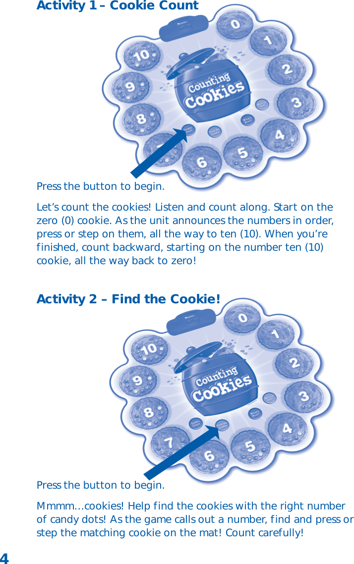 Page 4 of 8 - Learning-Resources Learning-Resources-Learning-Resources-Inc-Baby-Gym-Ler-6949-Users-Manual-  Learning-resources-learning-resources-inc-baby-gym-ler-6949-users-manual