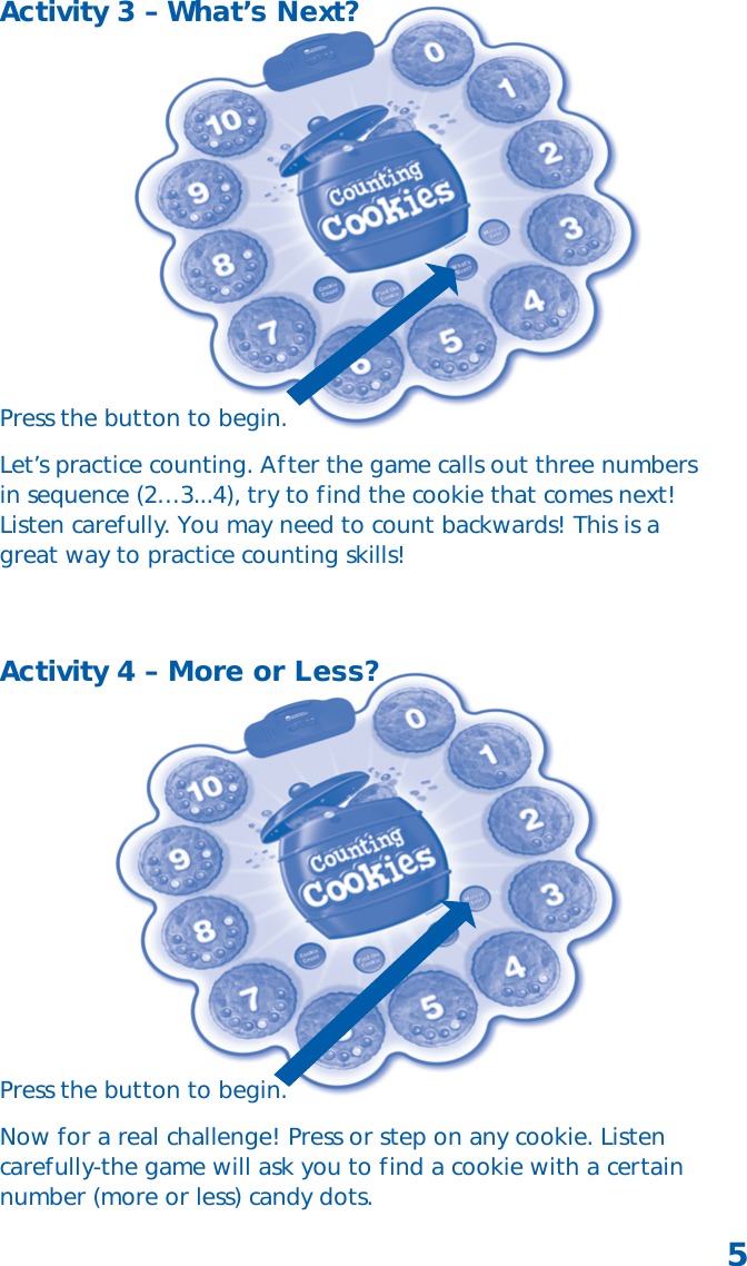 Page 5 of 8 - Learning-Resources Learning-Resources-Learning-Resources-Inc-Baby-Gym-Ler-6949-Users-Manual-  Learning-resources-learning-resources-inc-baby-gym-ler-6949-users-manual