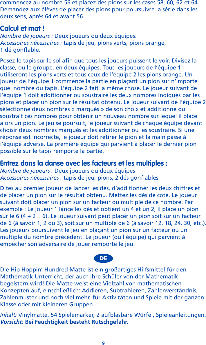Page 9 of 12 - Learning-Resources Learning-Resources-Learning-Resources-Inc-Baby-Toy-Ler-1100-Users-Manual- 2011 Science Diction TGv2  Learning-resources-learning-resources-inc-baby-toy-ler-1100-users-manual